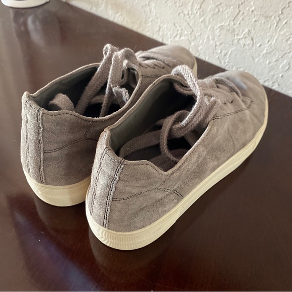 Helmut Lang Sneakers Women’s Gray Suede Margom Sole Made in Italy US 9.5 EU 40.5 - Picture 9 of 10